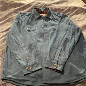 Men’s long sleeve heavy flannel